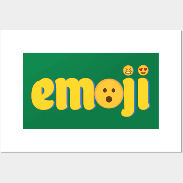 Emoji Wall Art by 9teen